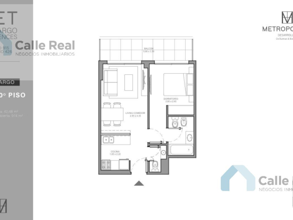 Departamento en  Villa Crespo