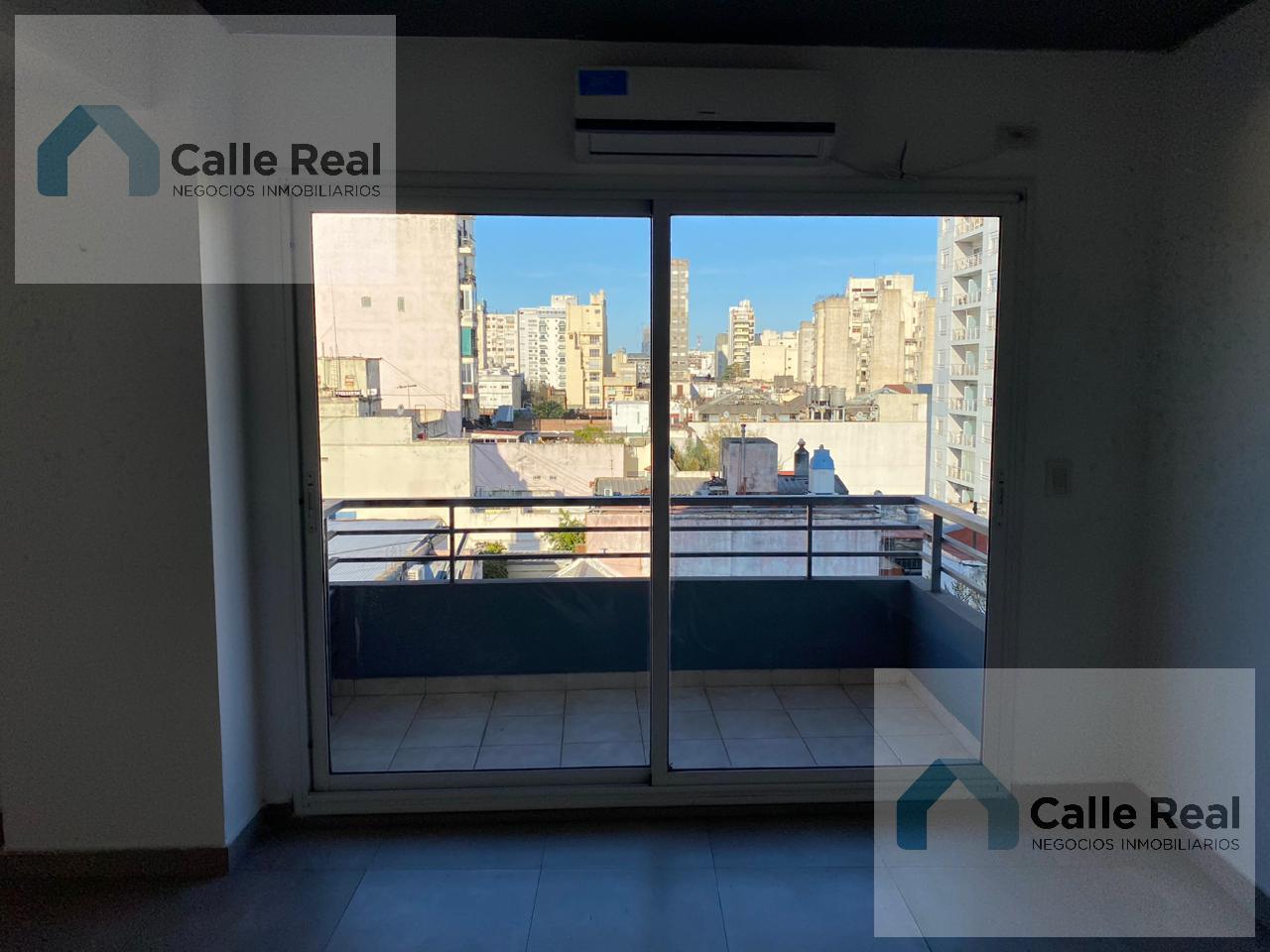 Departamento mono ambiente luminoso con expansion visual