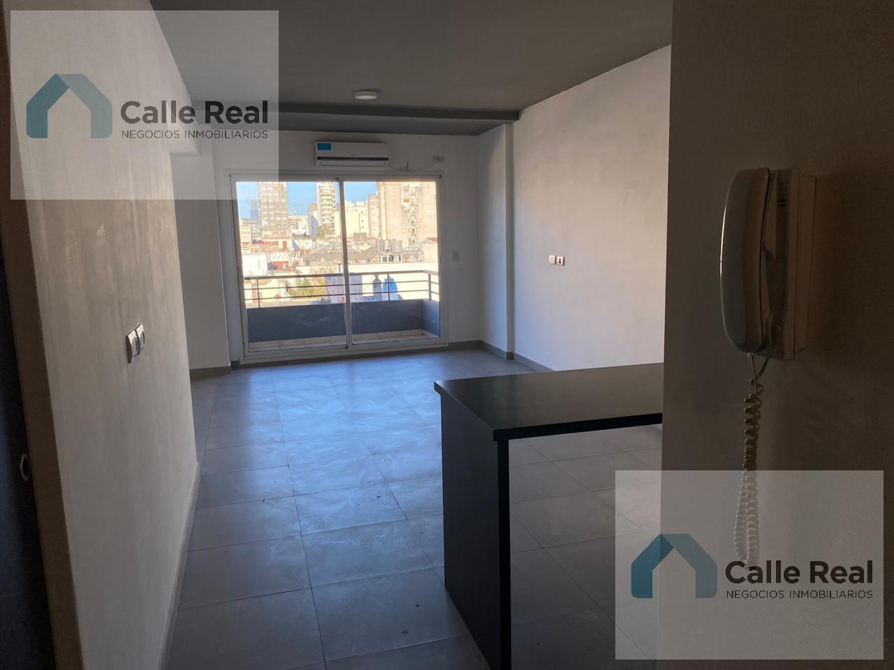 Departamento mono ambiente luminoso con expansion visual