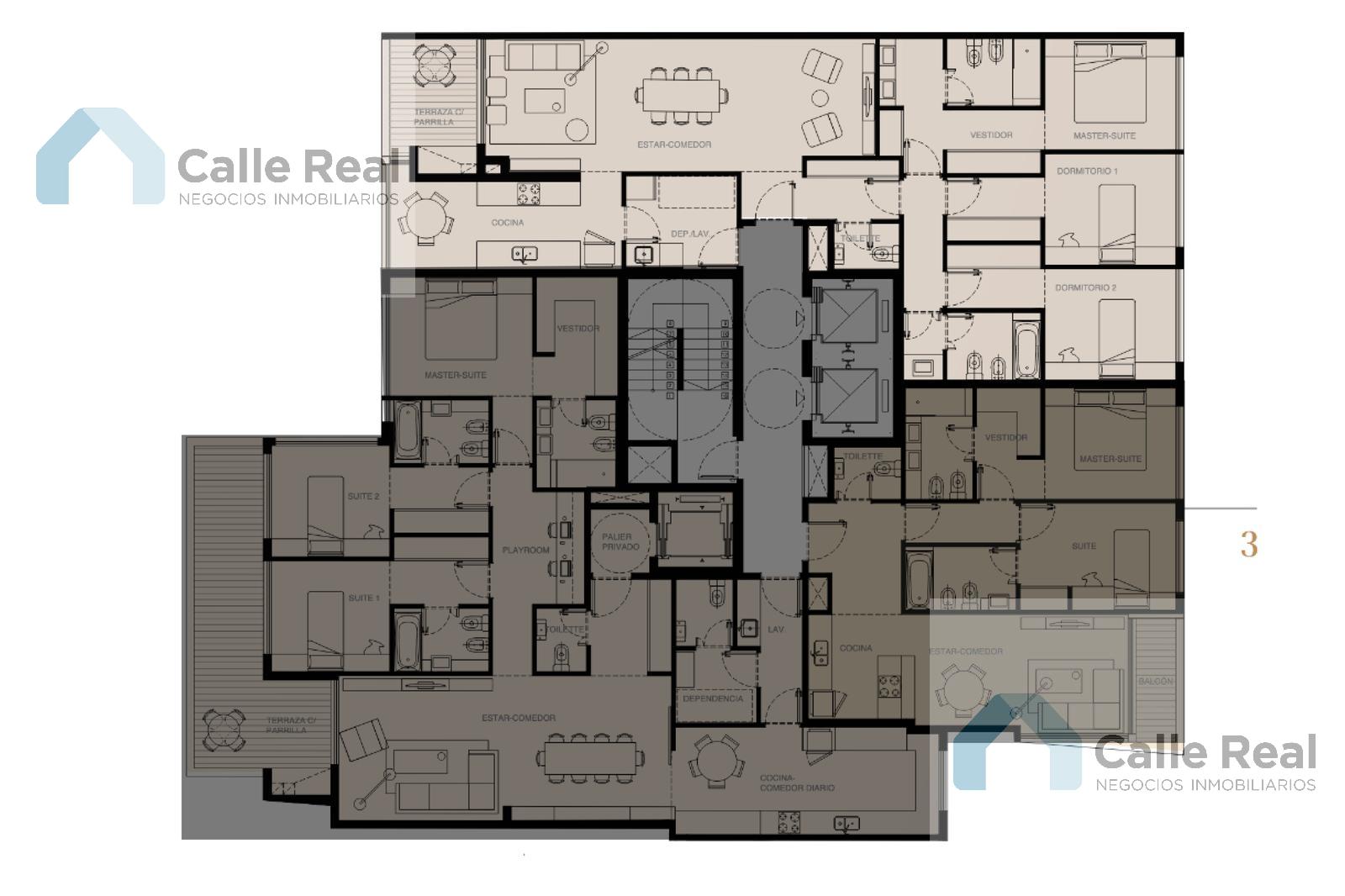 Departamento en palermo de pozo en venta