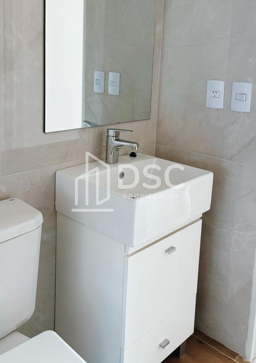 Departamento ambiente y medio en venta edificio full amenities