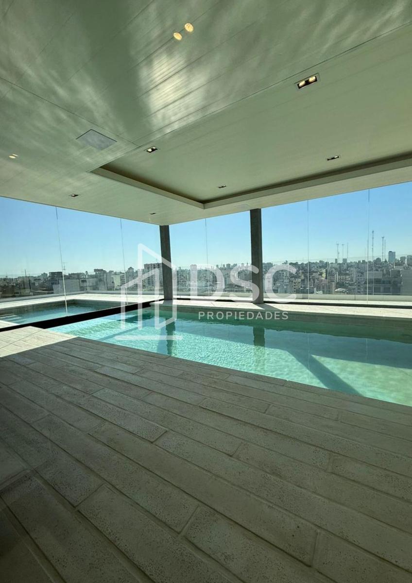Departamento ambiente y medio en venta edificio full amenities
