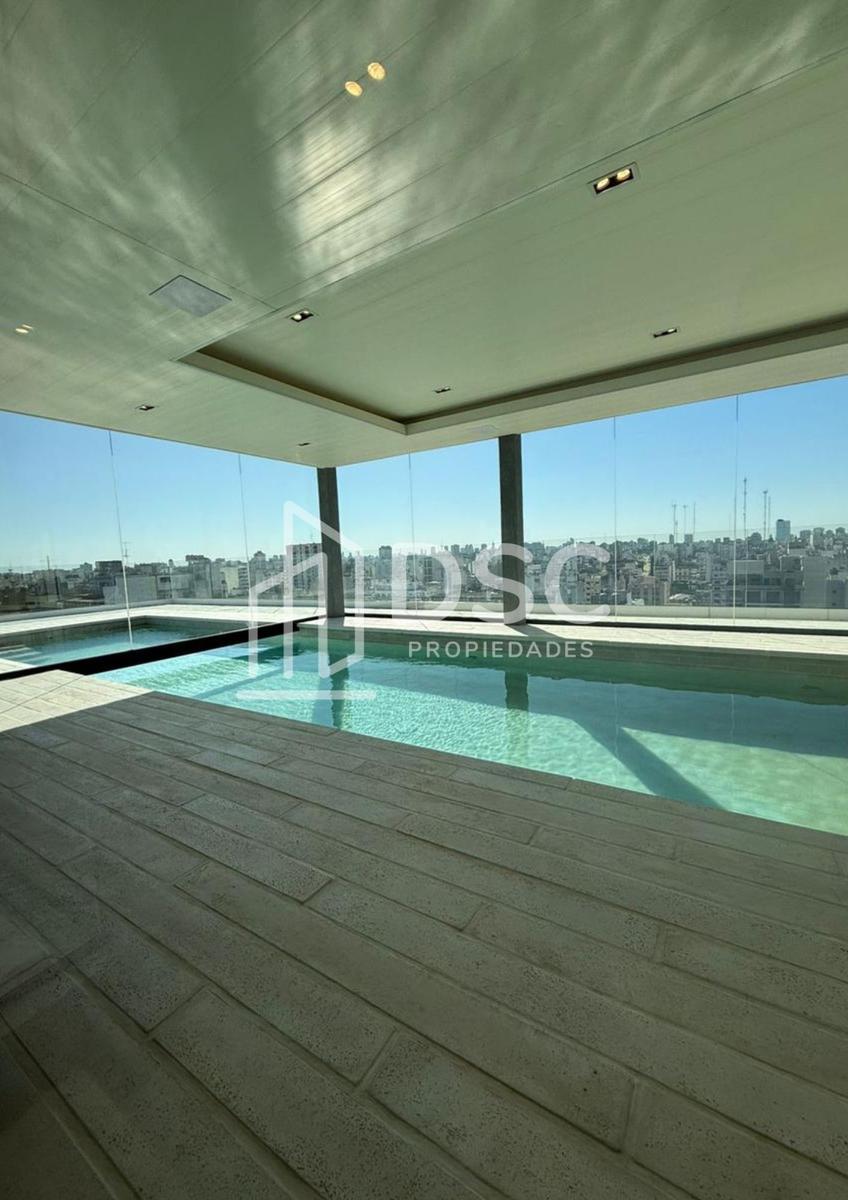 Departamento ambiente y medio en venta edificio full amenities