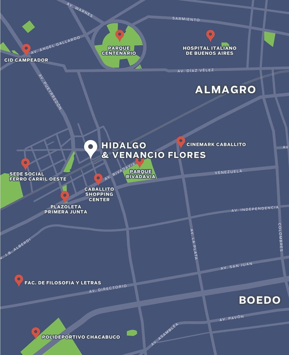 Departamento en Caballito