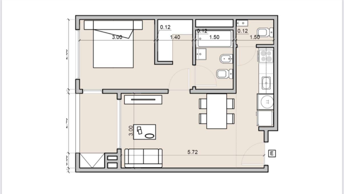 Departamento en venta dos ambientes full amenities
